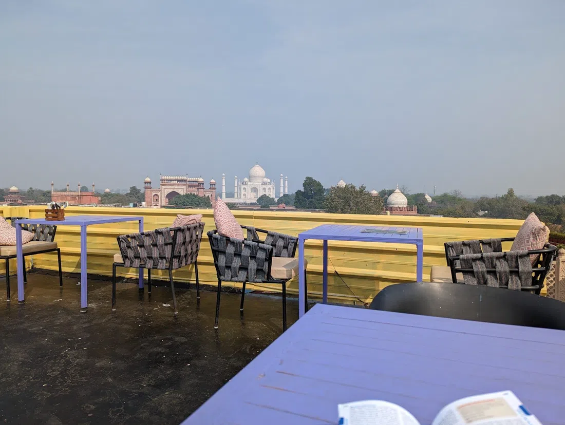 Chia Taj View Cafe, Agra
