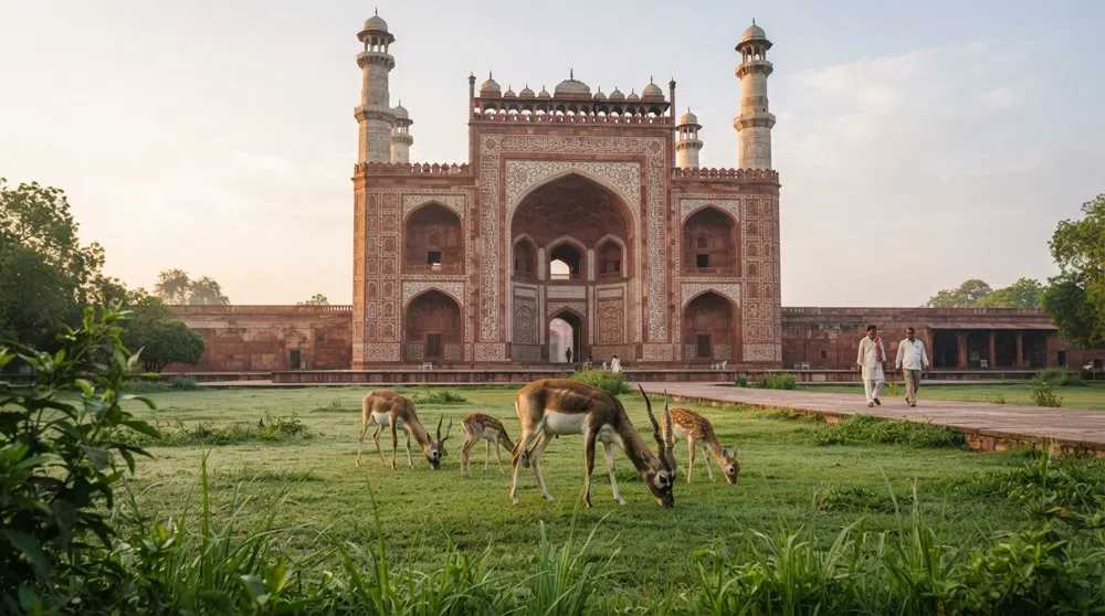 Sikandra, Agra: Akbar’s Quiet Mughal Garden Beyond the Taj