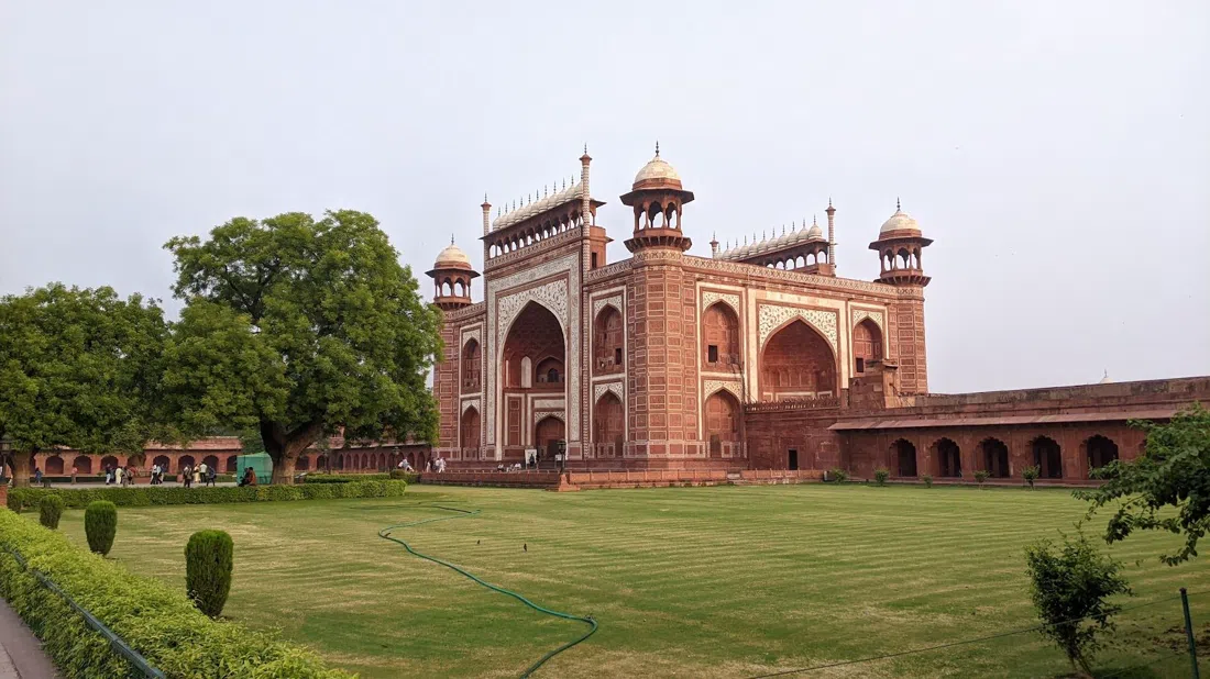 Saniya Palace rooftop restaurant, Agra