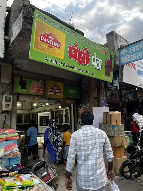 The petha sweet trail — Agra's famous ash-gourd candy, the shops that invented it, and the backstreet makers still doing it by hand