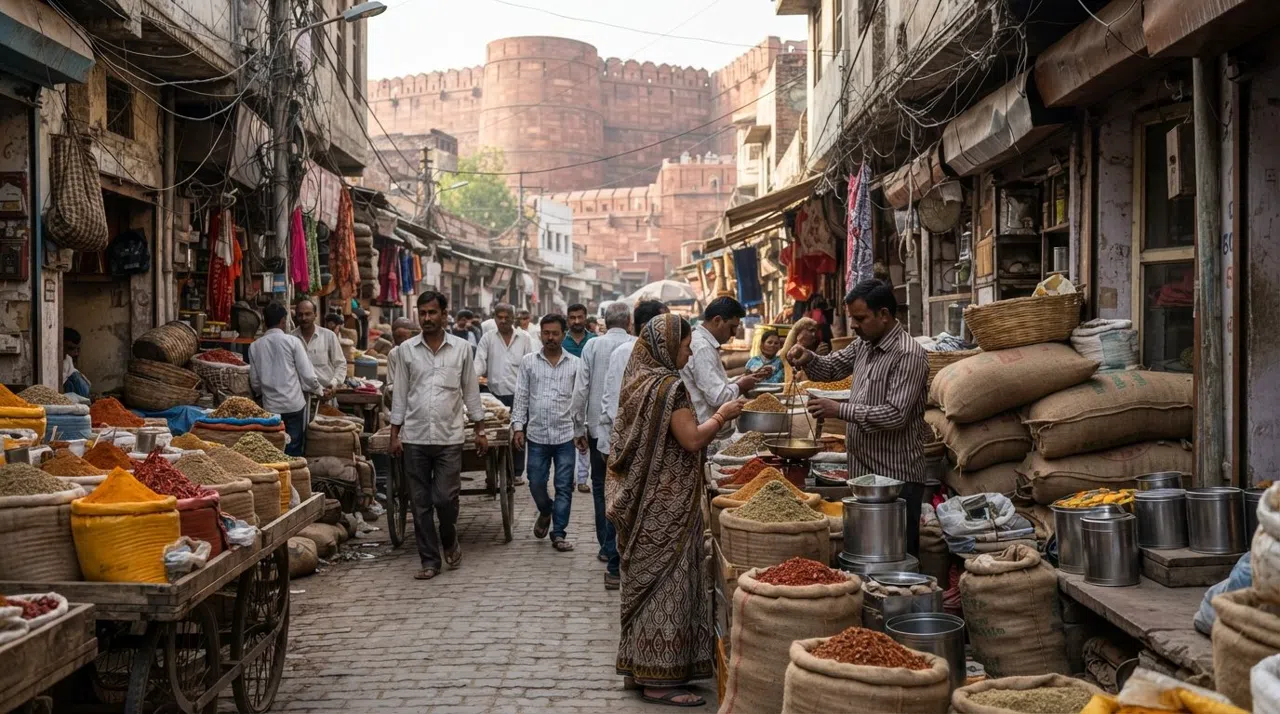 Belanganj y la Ciudad Vieja, Agra: donde la ciudad aún come y comercia antes del amanecer