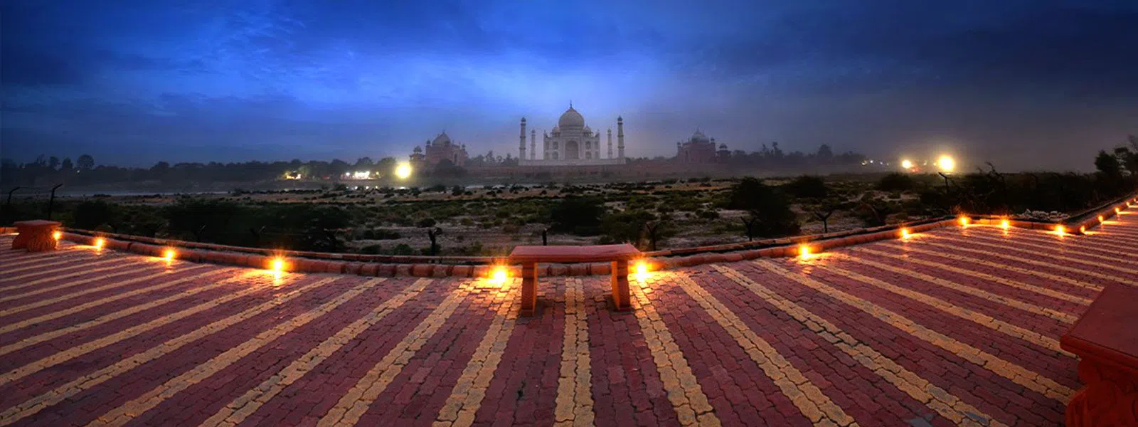 Taj View Point (A.D.A. Riverfront Viewpoint), Agra
